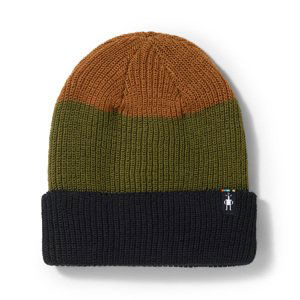 Smartwool CANTAR COLORBLOCK BEANIE winter moss Veľkosť: UNI čiapka