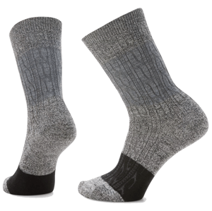Smartwool EVERYDAY COLOR BLOCK CABLE CREW charcoal Veľkosť: L ponožky