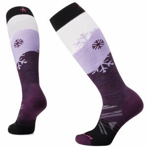 Smartwool W SKI FC SNOWPOCALYPSE PATTERN OTC purple iris Veľkosť: M ponožky