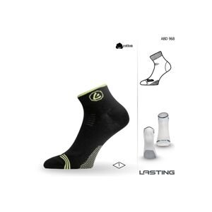 Lasting ABD ponožky pre aktívny šport 968 čierna Veľkosť: (34-37) S ponožky