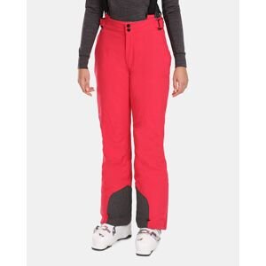 Kilpi ELARE-W Ružová Veľkosť: 48 dámske lyžiarske nohavice