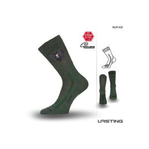 Lasting Hunting WLM 620 zelená Veľkosť: (46-49) XL ponožky
