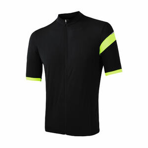 SENSOR CYKLO COOLMAX CLASSIC pánsky dres kr.rukáv celozips true black Veľkosť: S