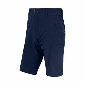 SENSOR HELIUM pánske nohavice s cyklovložkou krátke voľné deep blue Veľkosť: L