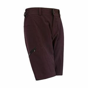 SENSOR HELIUM dámske nohavice s cyklovložkou krátke voľné port red Veľkosť: M