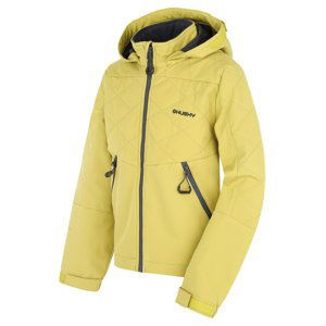 Husky Detská softshell bunda Salex K lime green Veľkosť: 134