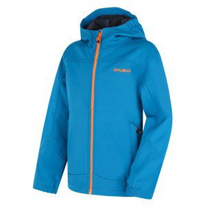 Husky Detská softshell bunda Simbo K blue Veľkosť: 122