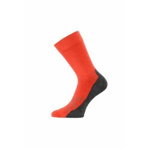 Lasting merino ponožky FWJ oranžové Veľkosť: (34-37) S