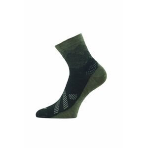 Lasting merino ponožky FWS zelené Veľkosť: (34-37) S