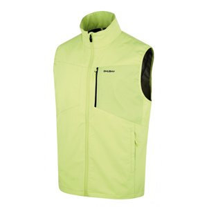 Husky Pánska softshell vesta Salien M lt. green Veľkosť: L