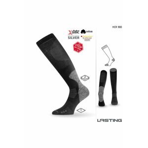 Lasting HCR 900 čierna slabá hokejová ponožka Veľkosť: (38-41) M ponožky
