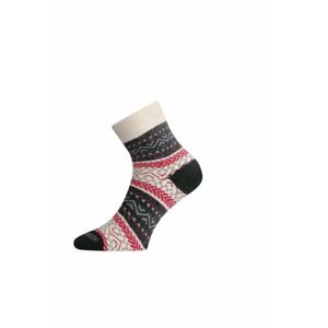 Lasting HMC 083 červená silná ponožka Veľkosť: (38-41) M ponožky