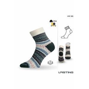 Lasting HMC 085 modrá silná ponožka Veľkosť: (38-41) M ponožky