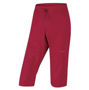 Husky Dámske outdoorové 3/4 nohavice Speedy L magenta Veľkosť: M