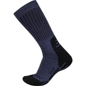 Husky Ponožky All Wool modrá Veľkosť: L (41-44)