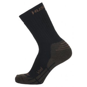 Husky Ponožky All Wool hnedá Veľkosť: L (41-44)