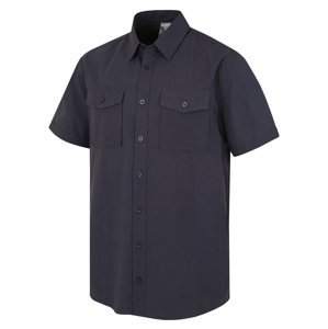 Husky Pánska košeľa s krátkym rukávom Grimy M tm. modrá Veľkosť: L