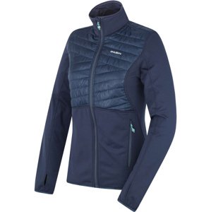 Husky Dámska mikina na zips Airy L dk. blue Veľkosť: XL