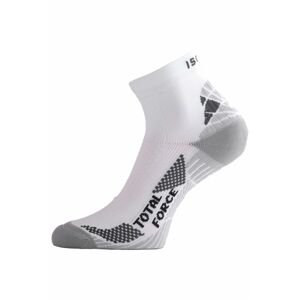 Lasting RTF 008 biele bežecké ponožky Veľkosť: (38-41) M ponožky