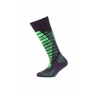 Lasting SJR 906 čierna detské ponožky Veľkosť: (34-37) S ponožky