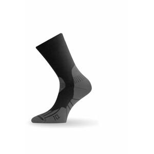Lasting TCL 908 čierna trekingová ponožka Veľkosť: (42-45) L ponožky