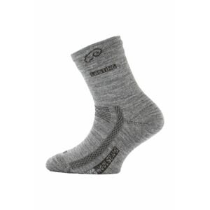 Lasting detské merino ponožky TJS šedej Veľkosť: (24-28) XXS ponožky