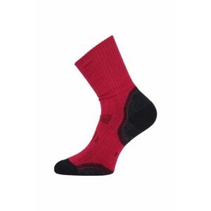 Lasting merino ponožky TKA červené Veľkosť: (38-41) M