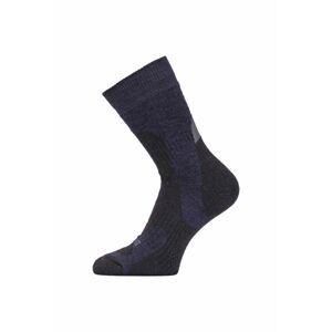 Lasting TRP 598 modrá stredne silná trekingová ponožka Veľkosť: (46-49) XL ponožky