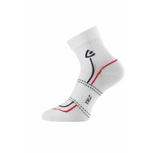 Lasting TRZ 001 ponožky pre aktívny šport biela Veľkosť: (38-41) M ponožky