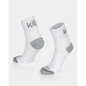 Kilpi SPEED-U Biela Veľkosť: 39 unisex bežecké ponožky