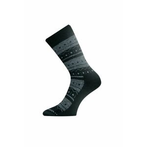 Lasting TWP 686 zelená zimné ponožka Veľkosť: (38-41) M ponožky