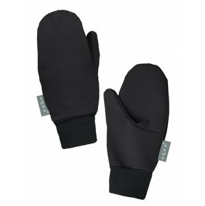 Unuo, Detské softshellové rukavice s fleecom Tap, Čierna Veľkosť: S