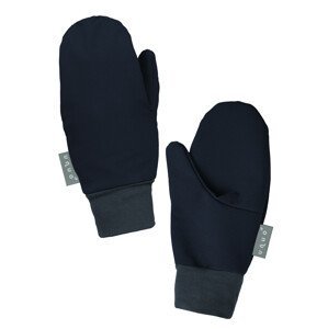 Unuo, Detské softshellové rukavice s fleecom Tap, Tm. Modročierna Veľkosť: M