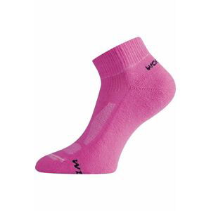 Lasting WDL 409 ružová merino ponožky Veľkosť: (42-45) L ponožky