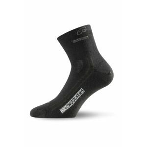 Lasting WKS 900 čierne ponožky z merino vlny Veľkosť: (46-49) XL ponožky