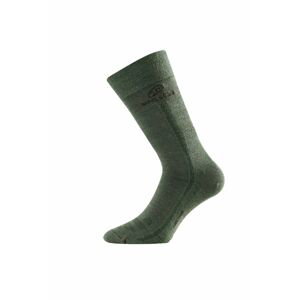 Lasting WLS 620 zelená vlnená ponožka Veľkosť: (42-45) L ponožky