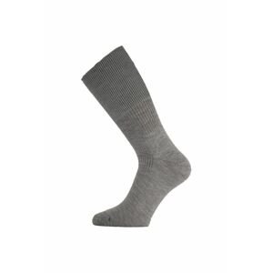 Lasting WRM 800 šedej vlnené ponožky Veľkosť: (46-49) XL ponožky