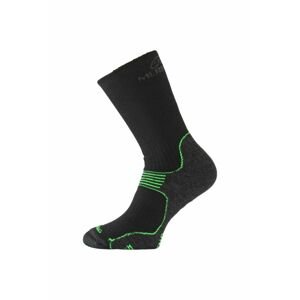Lasting WSB 906 čierna merino ponožky Veľkosť: (46-49) XL ponožky