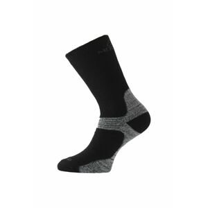Lasting WSB 908 čierna merino ponožky Veľkosť: (34-37) S ponožky