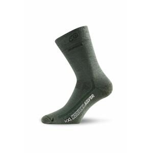 Lasting WXL 620 zelená merino ponožky Veľkosť: (34-37) S ponožky