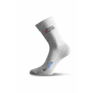Lasting XOL 800 šedá turistická ponožka Veľkosť: (38-41) M ponožky