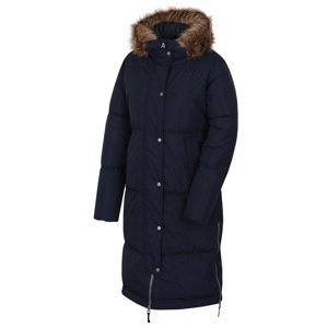 Husky  Downbag L čiernomodrá, XL Dámsky perový kabátik