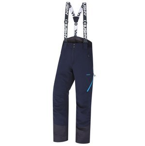 Husky  Mitaly M black blue, L Pánske lyžiarske nohavice