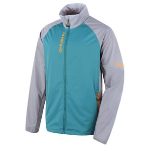 Husky  Suli M grey/mint, XL Pánska softshell bunda