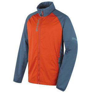 Husky  Suli M turquoise/brown, S Pánska softshell bunda