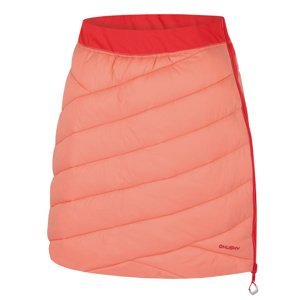 Husky  Freez L light orange/red, XL Dámská obojstranná zimná sukňa