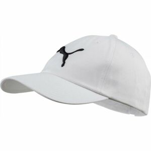 Puma ESS CAP JNR Detská šiltovka, biela,čierna, veľkosť