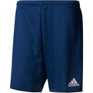 adidas PARMA 16 SHORT JR Juniorské futbalové trenky, tmavo modrá,biela, veľkosť