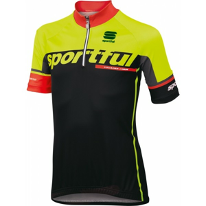 Sportful SC TEAM KID JERSEY žltá 8 - Detský cyklodres