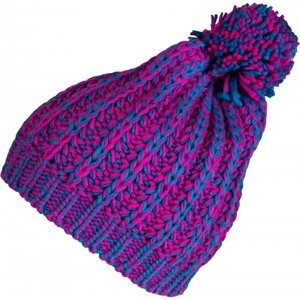 Lewro HANKA ružová 12-15 - Dievčenská pletená čiapka